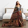 Red Dead Redemption 2 Blanket Quality Warm Soft  Throw Blanket Winter Picnic Couch Bed Print Bedspread