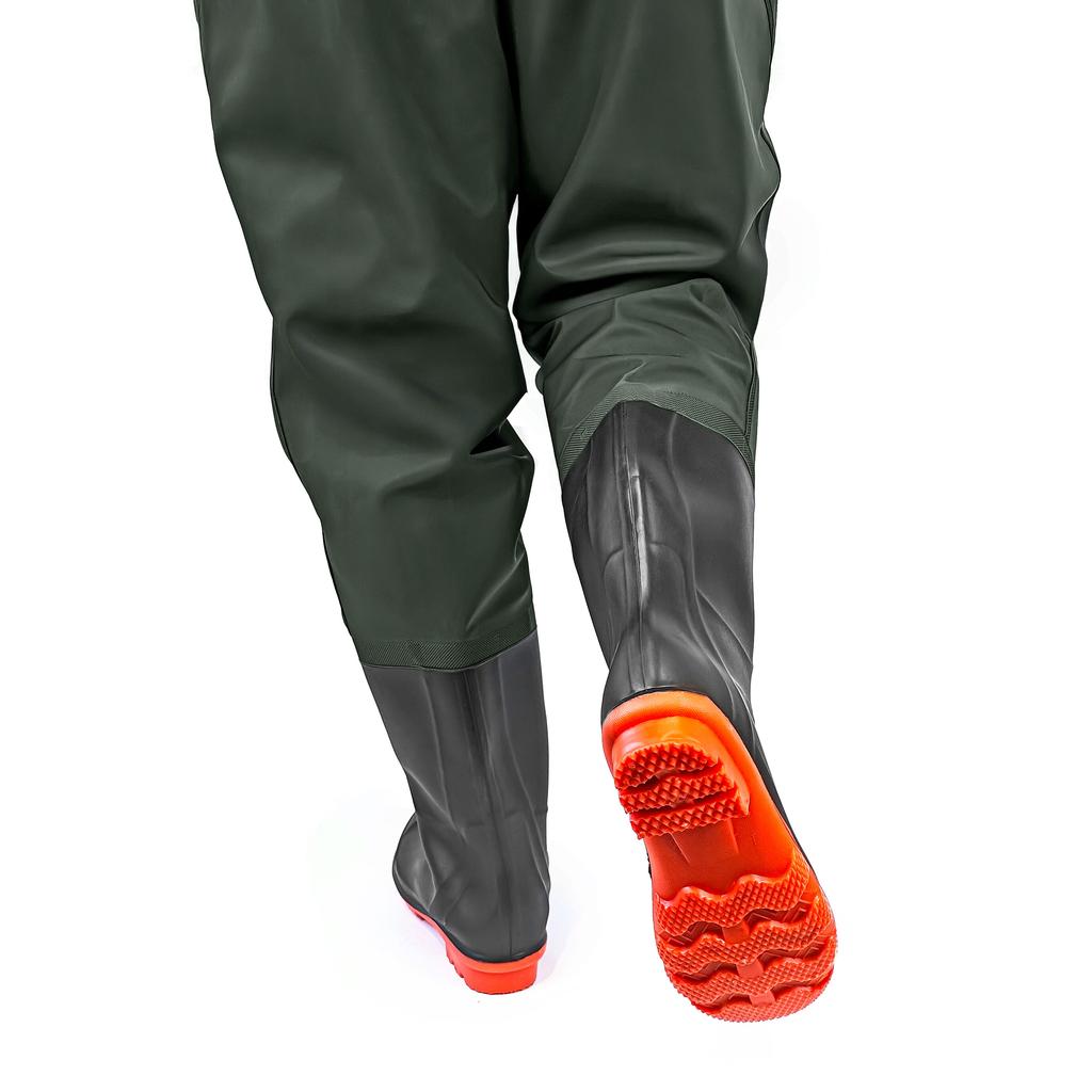 Fishing Waders Rubber Bib Trousers Omega Size 46