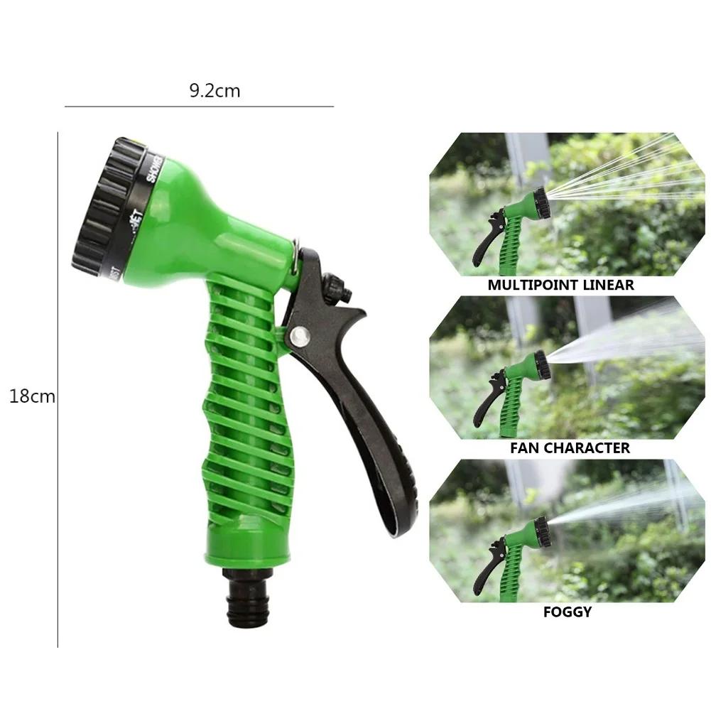 

Irrigation Garden Watering Gun Thumb Control Water Hose Nozzle Sprayer Hose Spray Nozzle Garden Spray Irrigation Watering Nozzle зелений