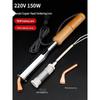 Professional Grade Electric Soldering Iron Set with Wooden Handle for Household and Electronic Repairs