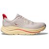 HOKA ONE ONE CLIFTON 10 Running Shoes Women's Lime Gray/Fiery Red Sneakers 1162031-SCCC