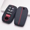 Premium Honeycomb Silicone Smart Key Cover Fit Toyota Sienna Highlander Venza Grand Highlander Anti-Scratch Guard Shockproof Protection