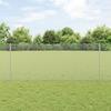 VidaXL Fence Posts 22 Pcs U-Channel 100 Cm Galvanized Steel 3337034