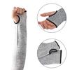 Anti-cut Wear-resistant Sleeve Open Finger Style Arm Protection Cover for Industrial