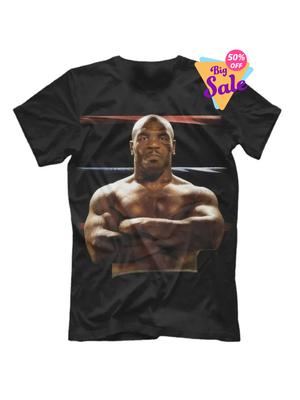 Mike Tyson tričko Iron Box Boxing Boxerský zápas Pánské Letní Bavlněné Kulatý výstřih Krátký rukáv Tričko Nové Velikost S3XL