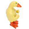 Magnetic Key Holder Muscle Duck Plastic Funny Muscle Duck Statue Desktop Decor for Home Entryway Table Yellow