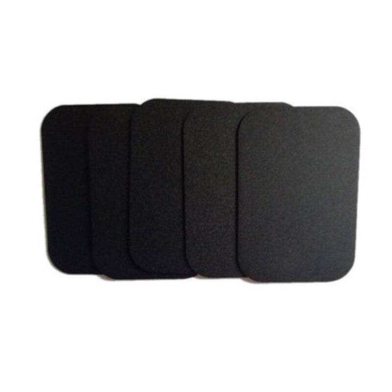 45x65mm 38x50mm Black Scratched Metal Iron Sheet Mobile Phone Holder Magnetic Sheet Car Mobile Phone Holder