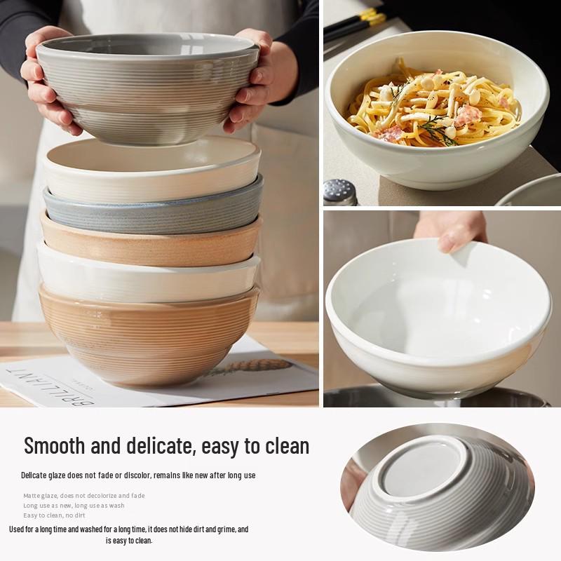 Elegant Chinese Ceramic Tableware Set: Modern Bowls and Dishes for Housewarming Gift