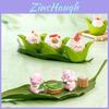 Charming Resin Dumpling Pig Figurines Perfect For Diy Decoration And Gifts