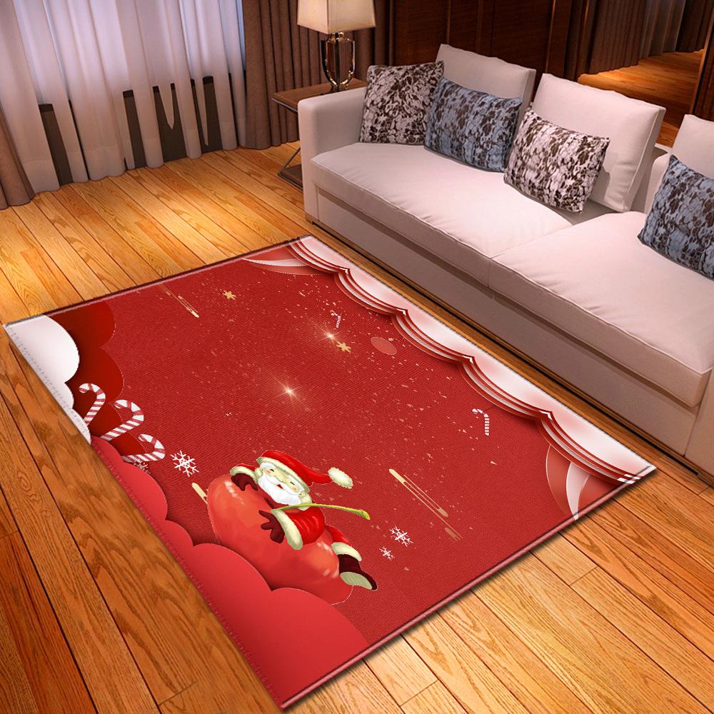 Christmas Living Room Floor Mat Bedroom Dining Room Carpet Carpet Doormat