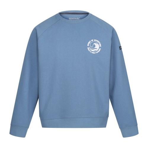 

Regatta Mens Nithsdale Wave Crew Neck Sweatshirt S