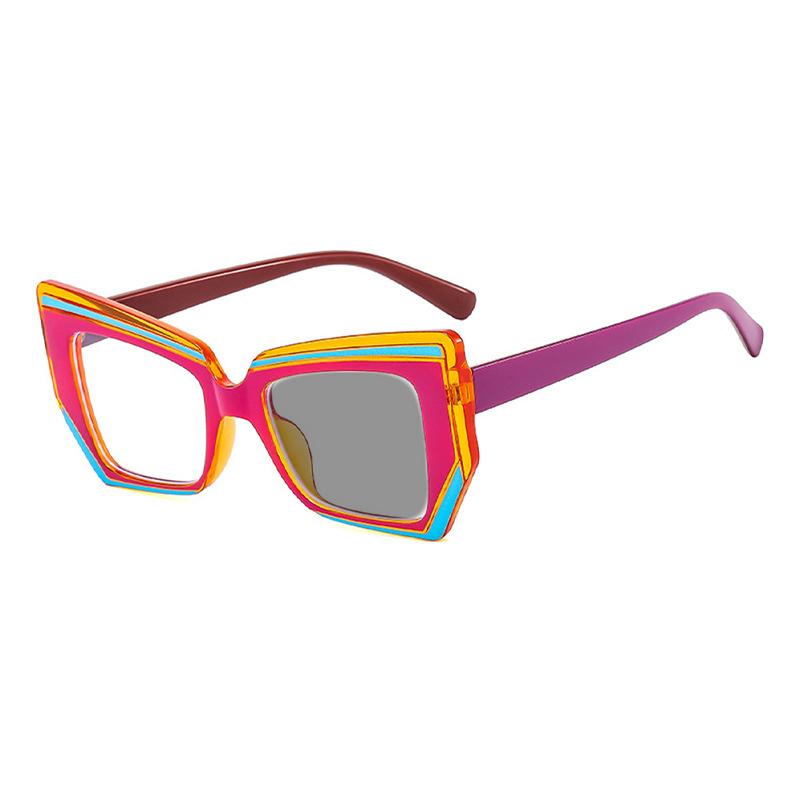Large Frame Photochromic Myopia Glasses New Vintage Outdoor Color Changing Near Sight  Sunglasses Women's Minus Sight Eyewear