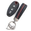 For Suzuki Baleno Ertiga Ciaz Ignis Kizashi Swift Sx4 S-Cross Vitars Silicone Car Smart Key Cover Case Bag Protector Keychain