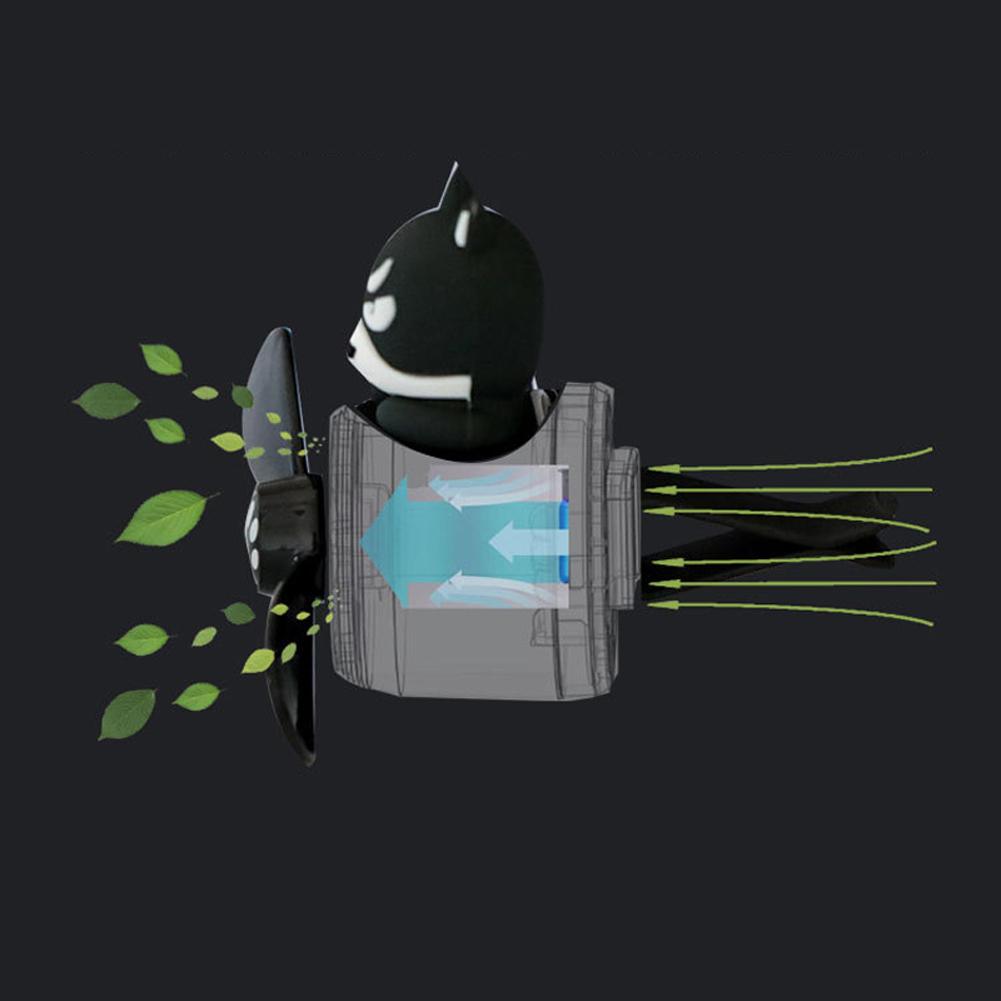 Pilot Rotating Propeller Little Duck Car Aromatherapy Cute Car Air Freshener Air Vent Clip Cartoon Cat Pilot Aroma Diffuser