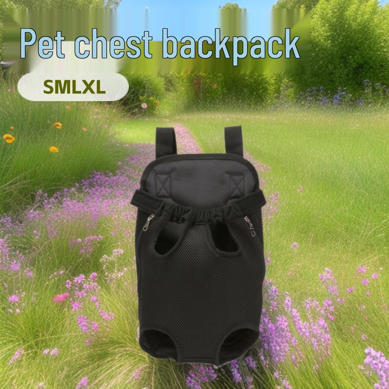 

Fashionable Lightweight Double Shoulder Pet Carrier Backpack Small бежевый