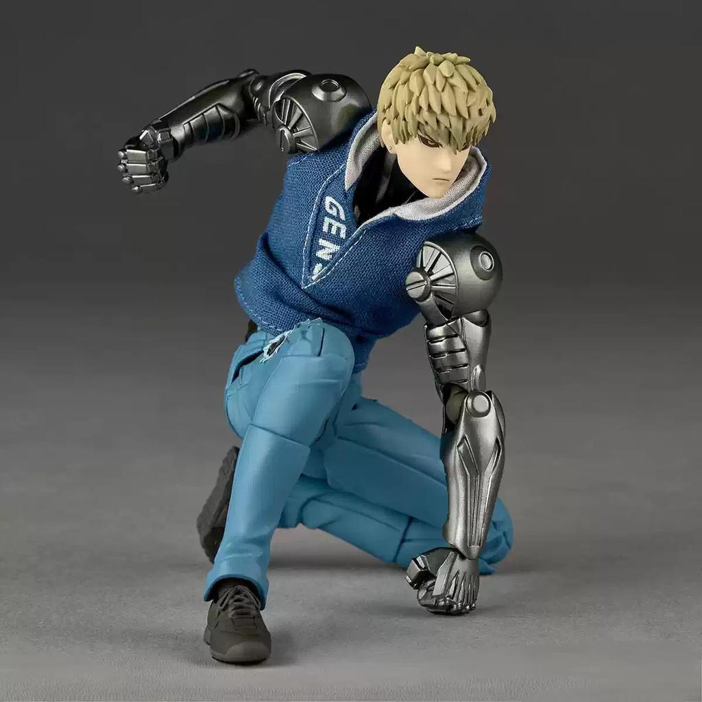 One Punch Man Saitama Genos Akční figurka PVC 16 cm Sběratelská hračka Pro fanoušky