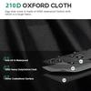 Husă Scaun Ou Suspendat de Patio Impermeabilă Pânză Oxford 210D Dublu Loc CocoonSwing Huse Scaun Ou Protector de Praf pentru Grădină
