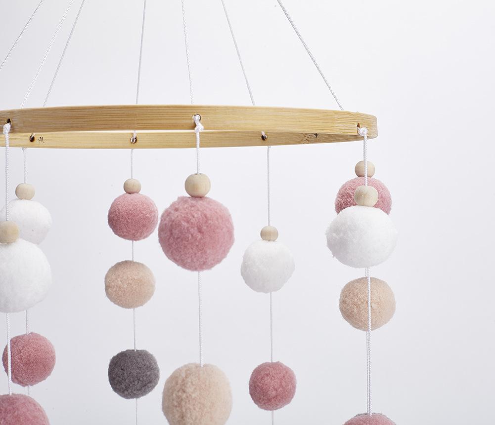 Nordic Tassel Wind Chime: Bedside Bell & Children's Room Decor – Perfect for Living Room, Shop Display, and Photography Props E18.