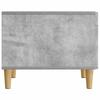 Coffee Table Concrete Grey 49 x 50 x 40 cm Particleboard