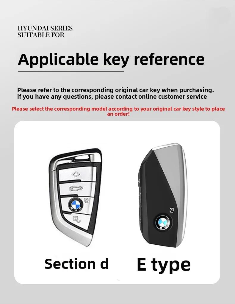 Car Remote y42 Key Case Cover Shell Fob For BMW i7 X7 G07 LCI iX I20 X1 U11 7 Series G70 G09 XM U06 G81 Energy 2023 Accessories