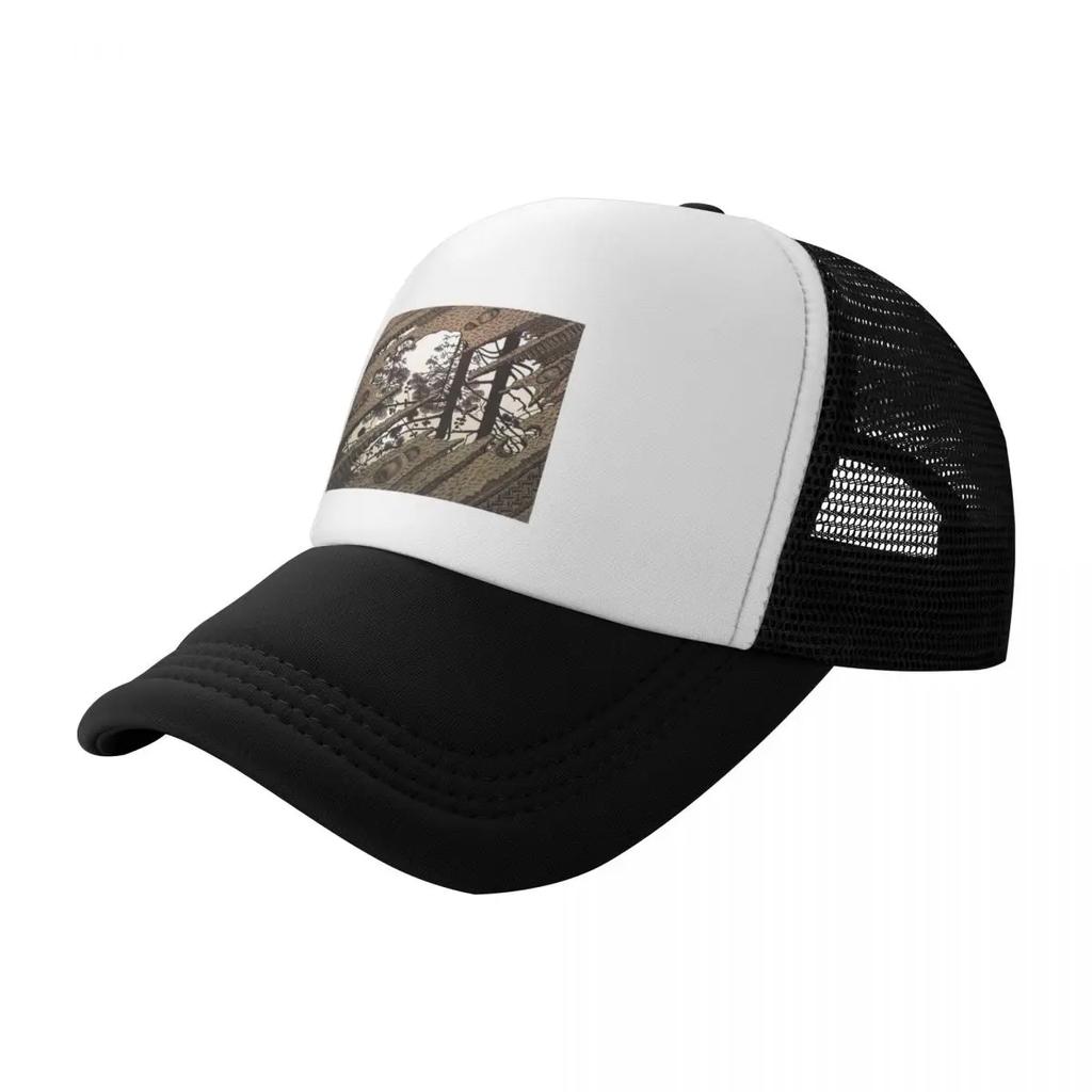 MC Escher  Puddle Baseball Cap Horse Hat Sun Hat For Children Sports Cap sailor cap for men Caps For Men Womens