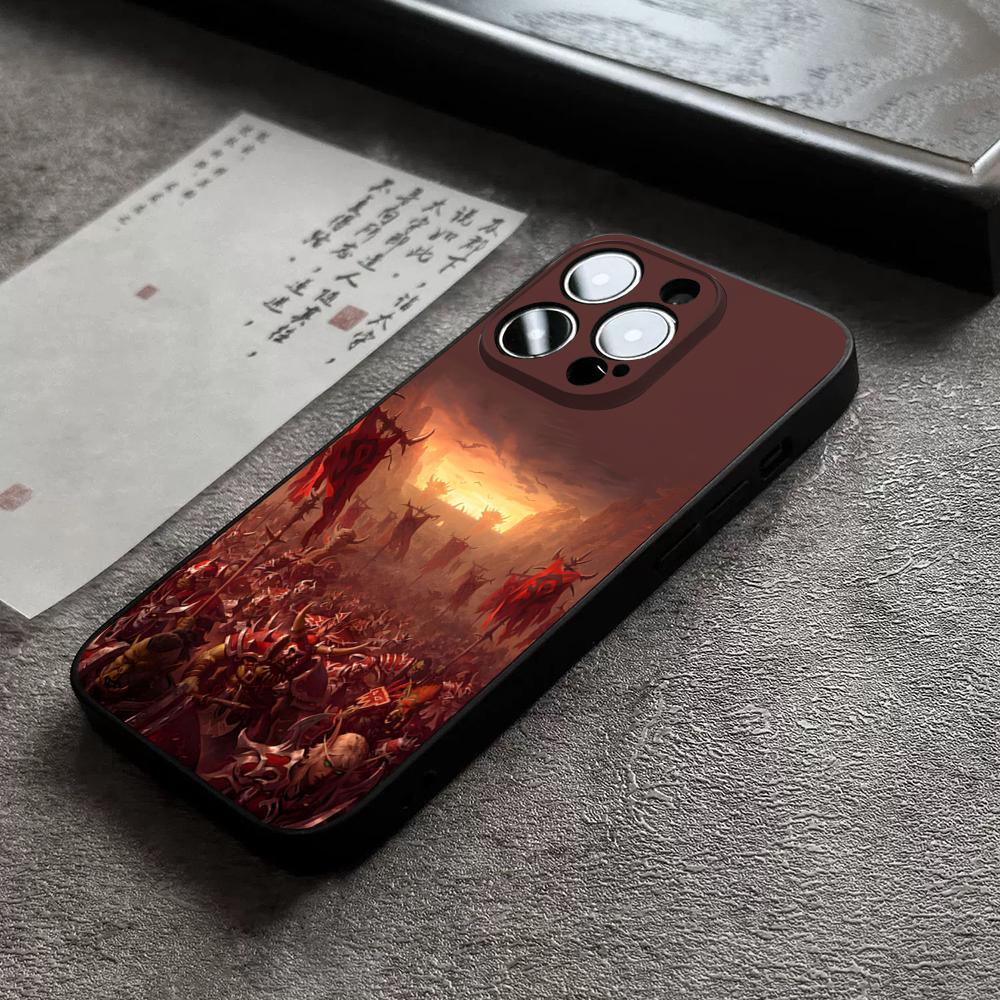

W-World Of W-Warcraft W-Wow Phone Case For 17 Pro Max For Iphone 14 16 Pro Max 12 15 11 13 Pro Xr X Xs 8 7 Plus Back Cover iPhone13