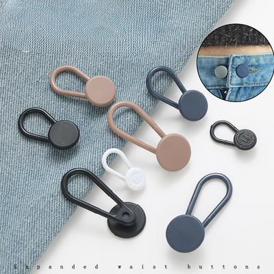 The Extendable Waist Button Is A Detachable Button That Extends The Waist of Jeans. It Is A Seweless Adjustable Button