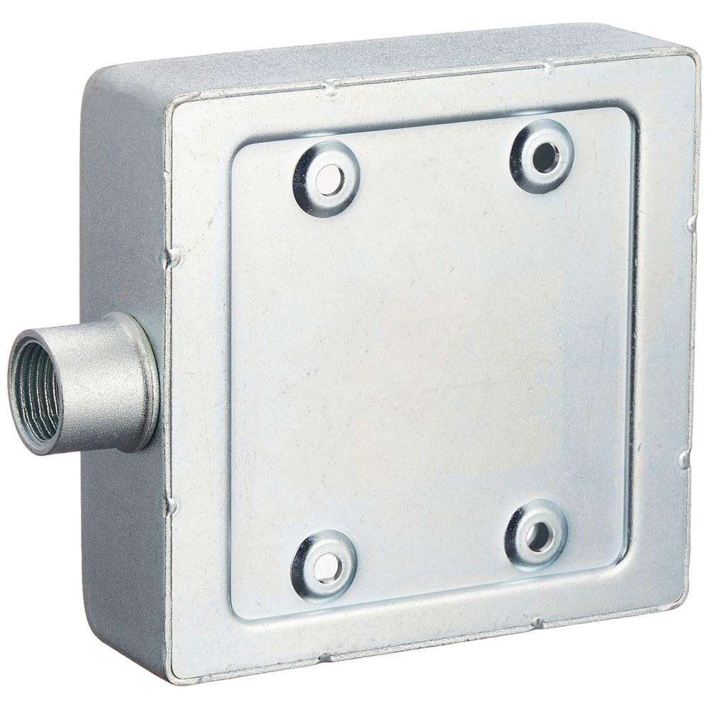 2-Unit Exposure Switch Box for G16 Thick Steel Conduit
