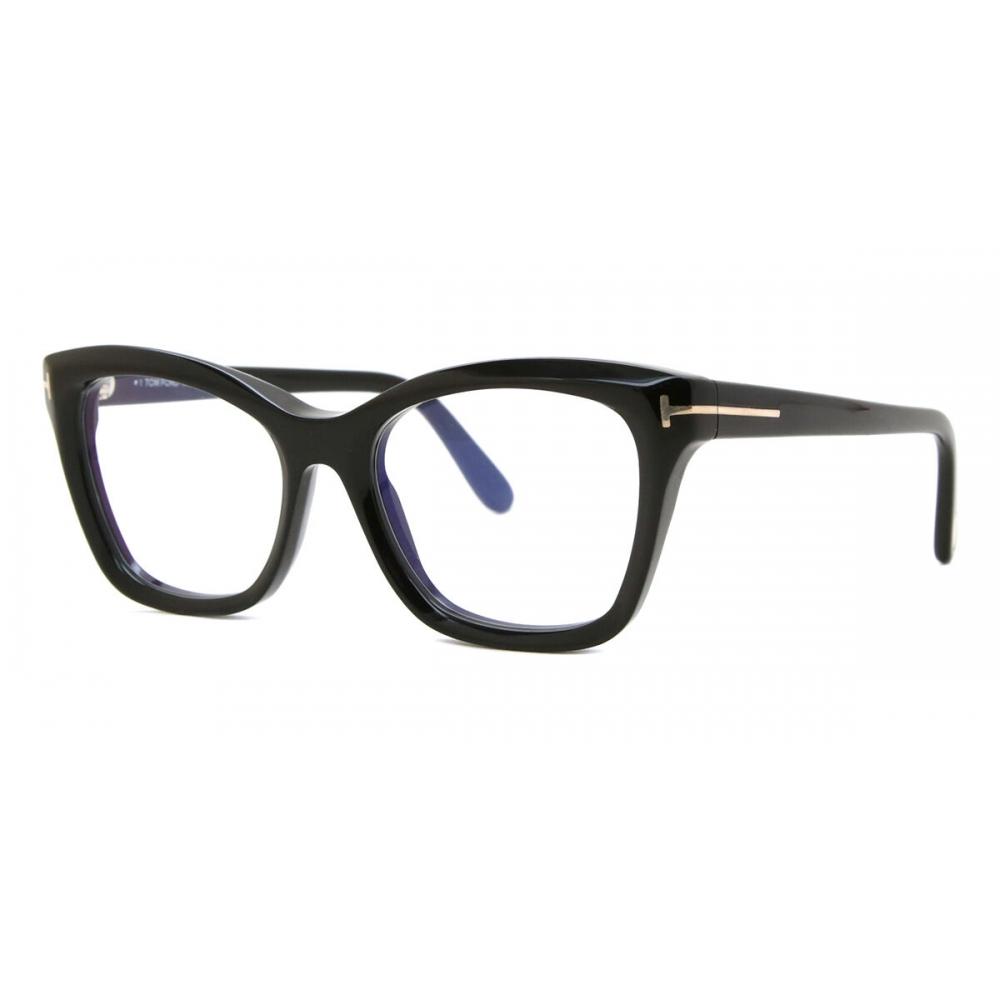 Tom Ford Ft5909 B Blue Light Block 001 Women Eyeglasses