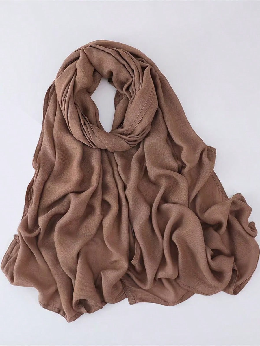 

Luxury Muslim Hijabs for Women Big Size Solid Modal Rayon Hijab Ramanda Scarf Musulman Shawls Wrap Soft Headscarf Islamic Turban