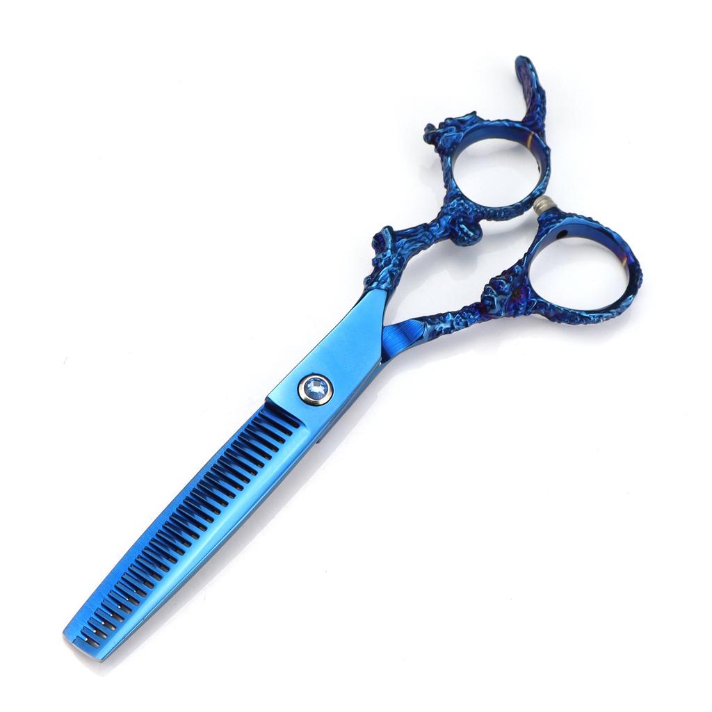 6.0 inch, color, strange dragon handle, hair scissors, hair scissors, flat scissors, tooth scissors can be determined outside LOGO 7H