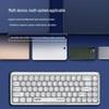 LOFREE Transparent 1% Dual-Mode Wireless Mechanical Keyboard