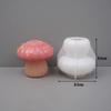 Silicone Candle Molds Resin Epoxy Molds Handmade Art Supplies Mushroom Shape Candle Holder Molds Silicone Texture