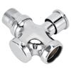 Urinal Flush Valve with Push Button Toilet Delay Flushing Valve Toilet Tank Parts Replacement DN20