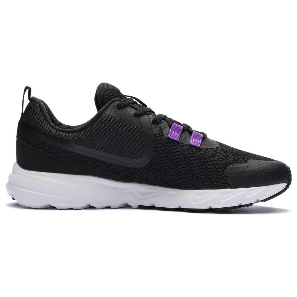 Li Ning Sports Lifestyle Series Comfortable Lightweight Shock Absorption Non-Slip Low-Top Casual Shoes Women Casual Shoes Black Purple AGLR306-2