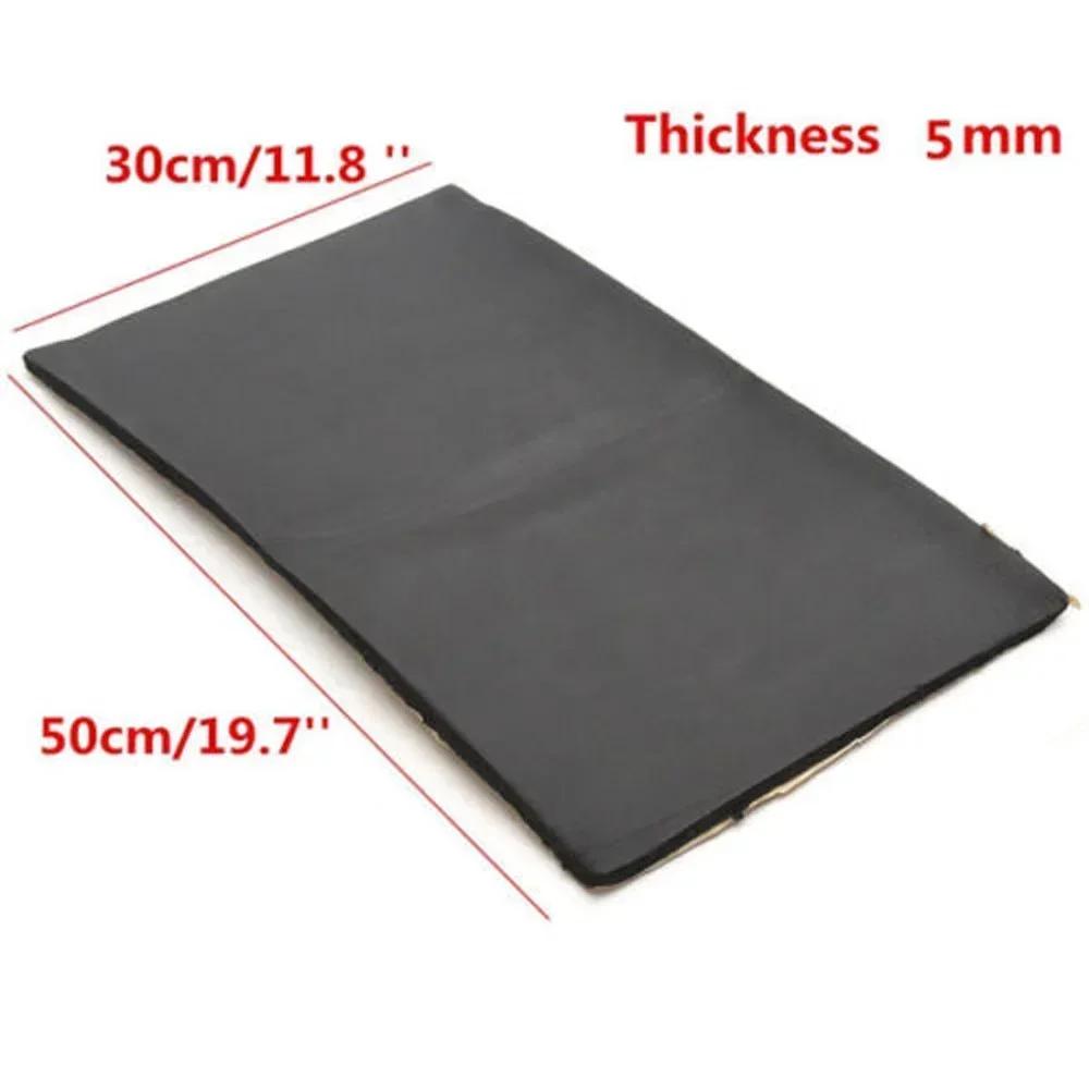 Car Soundproofing Pad Deadening Mat Heat Sound Insulation Cotton Double-sided Adhesive Insulator Cotton 30*50cm