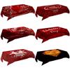 Valentine's Day Table Cloth Rectangular Tea Table Cover Dining Home Decor