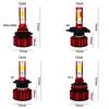 6000K H11 LED H7 H4 9005 9006 Auto Q1 Lampadine per Fari Auto 200W 40000LM Luci LED per Styling Auto