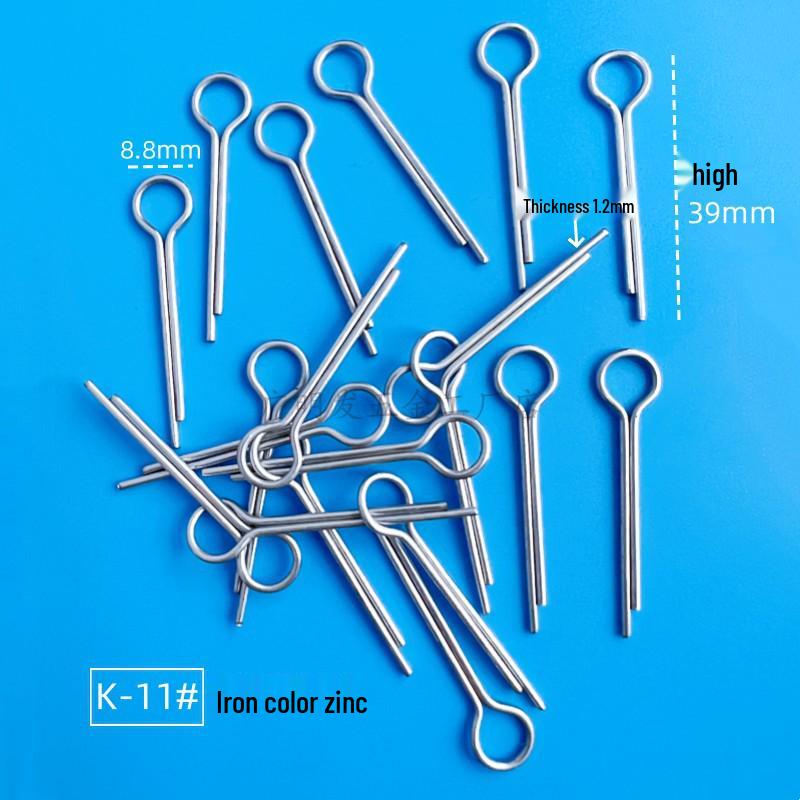 Spring Stainless Steel Snap Hook: Wire Clip Buckle, Elastic Snap Ring, U-Shape/C-Shape Retaining Ring