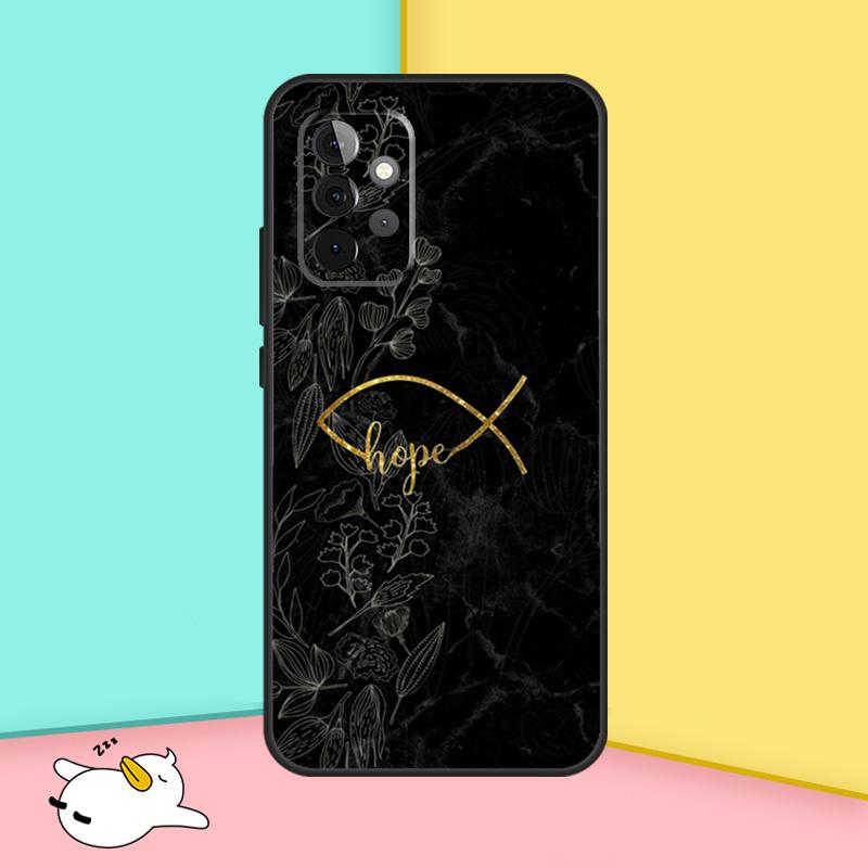 Bible Verse Christian Quote Phone Case For Samsung Galaxy A15 A25 A35 A55 A53 A33 A13 A52 A32 A12 A51 A71 A14 A34 A54