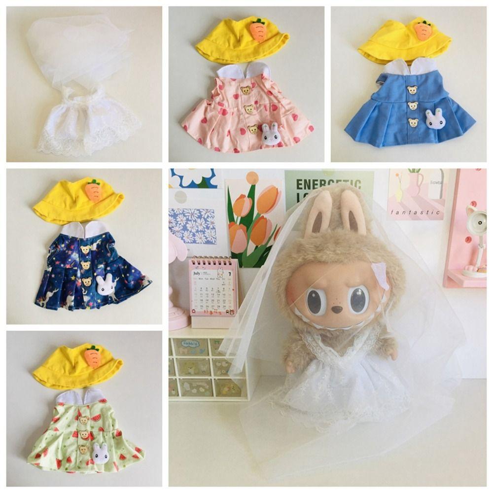 

Повсякденний бавовняний одяг для ляльки Labubu, Модний одяг для ляльки Labubu Time, 37 см, Одяг для ляльки Labubu 37 см style 69
