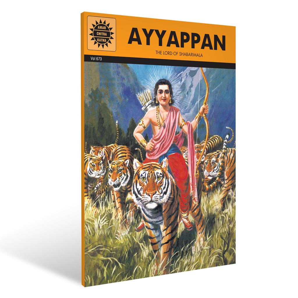 Ayyappan - With Shiva And Vishnu As Parents