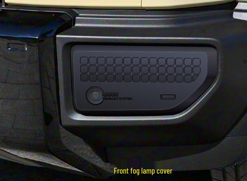 Compatible with 26 Chery iCAR V27 Models: Reflective Mirror Cover, Tail Light Cover, Tailgate Handle, Door Bowl, Front Fog Light Panel.