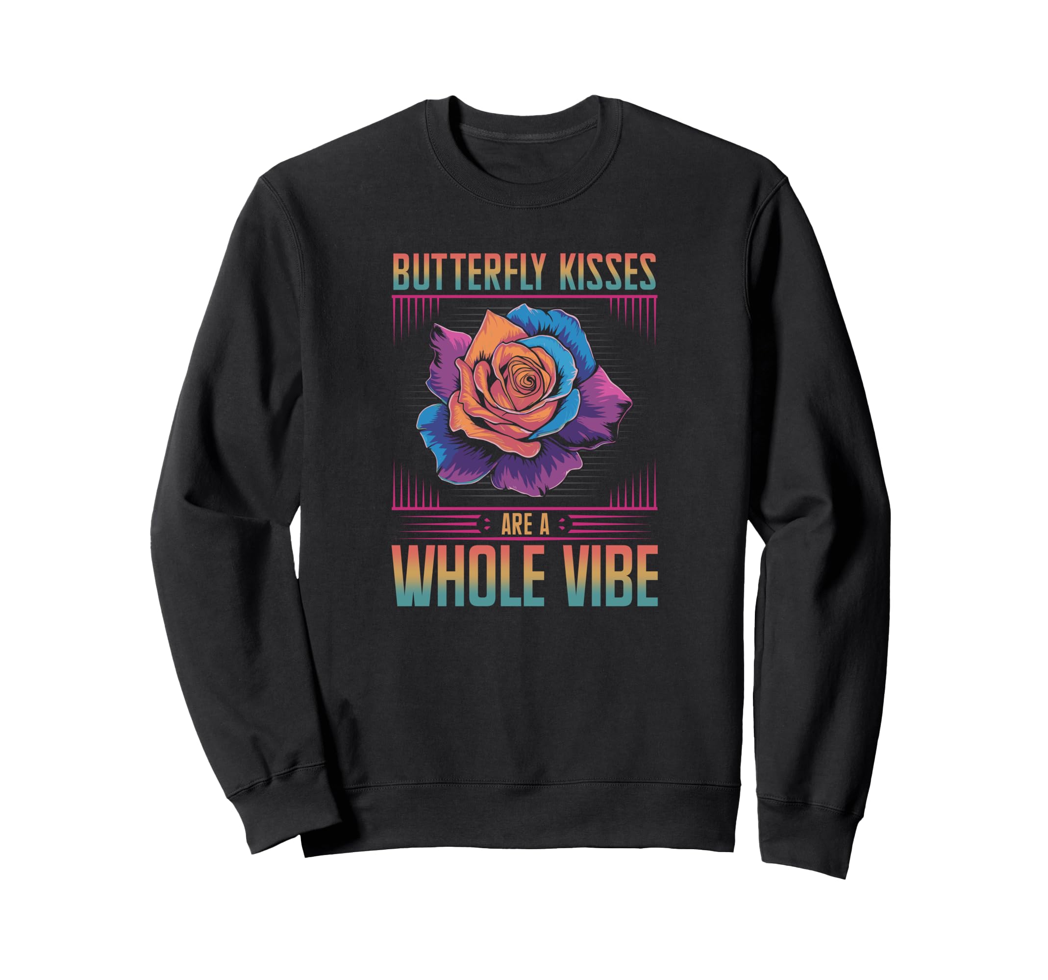 

Butterfly Kiss Sweatshirt чёрный