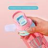 with Flip Straw Water Sippy Cups Leakproof Drinking Cup Sports Bottles  for Student Outdoor Sports