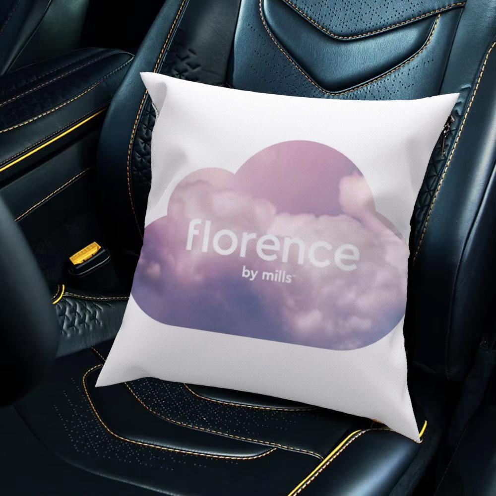 Florence By Mills Pillow Case For Car Sofa Decorative Home Double-sided Print Plush Square Throw Pillow Cushion Cover