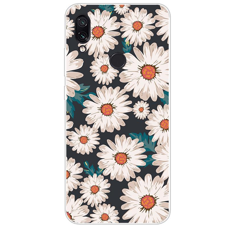 For Xiaomi Redmi Note 7 Case Flower Animal Cover Silicone Case For Redmi Note 7 Pro Note7 Bumper Shockproof Phone Case Coque