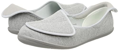 Asahi KHS 168RS Women's Room Shoes, Gray, Size 25.5 Cm, 3E