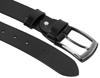 Men's Leather Belt RPM-24-115-SPL-7971 Black