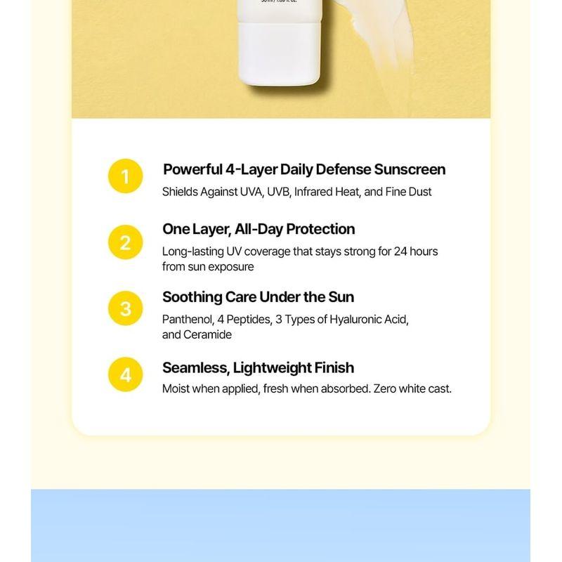 Ongredients Skin Barrier Moisture Sun Cream